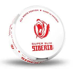 Siberia -80 All White Super Slim snuslink.com