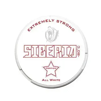 Siberia -80 Degrees All White Portion snuslink.com