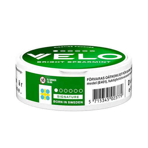 Velo Bright Spearmint Mini snuslink.com