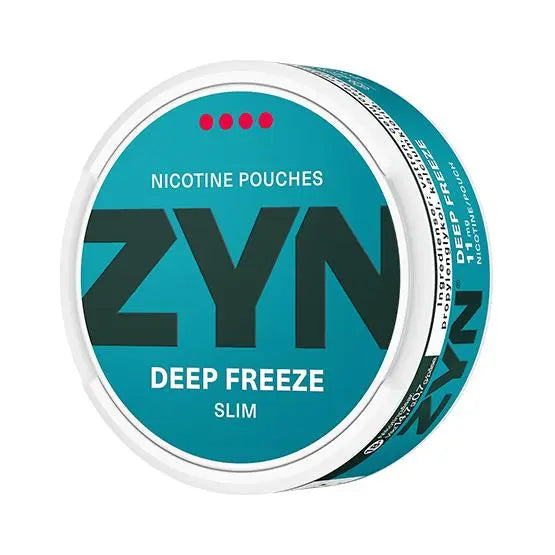 ZYN Deep Freeze Slim 11mg snuslink.com