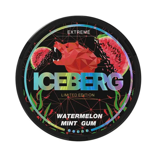 Iceberg Watermelon Mint gum snuslink.com