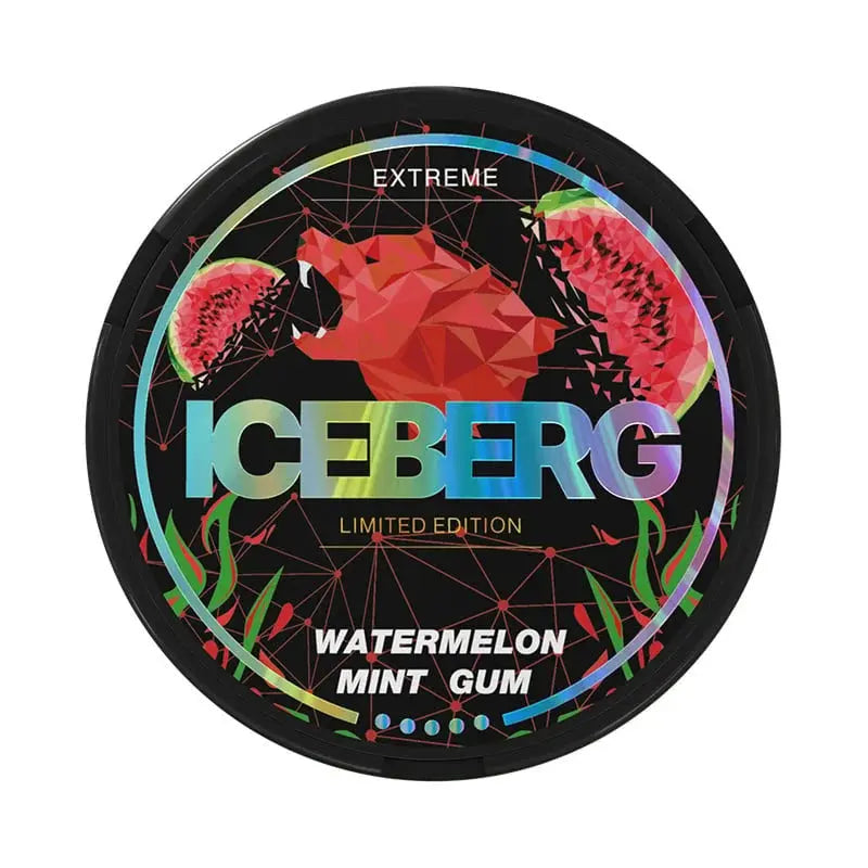 Iceberg Watermelon Mint gum snuslink.com