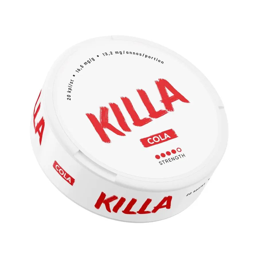 KILLA Cola Extra Strong snuslink.com