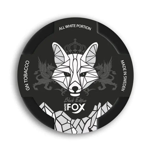 White Fox Black Slim snuslink.com