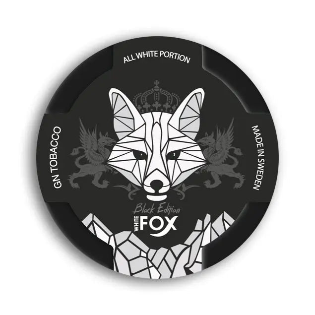 White Fox Black Slim snuslink.com