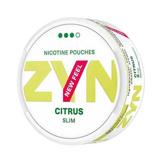 ZYN Citrus Slim Strong snuslink.com