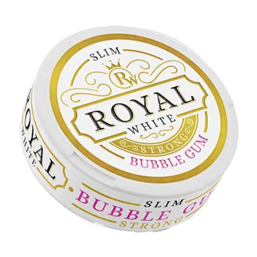 Royal White Bubble Gum 16,5mg/g snuslink.com