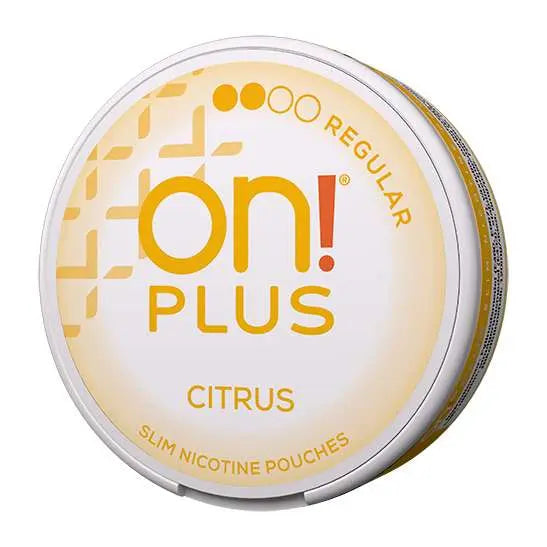 on! PLUS Citrus 6mg snuslink.com