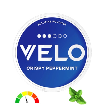 Velo Crispy Peppermint Slim snuslink.com